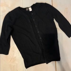 ✨Black 3/4 Sleeve Caridgan✨